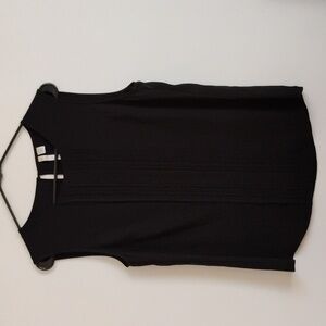 LC by Lauren Conrad | Black Sleeveless Blouse | Women's M